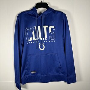 Indianapolis Colts NFL Team Apparel Mens Size Medium Combine Training Sweatshirt